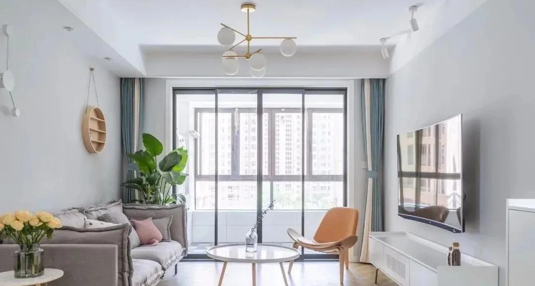 106m2的清新北欧风,美观还实用,收纳更有方,次卧布局别具一格