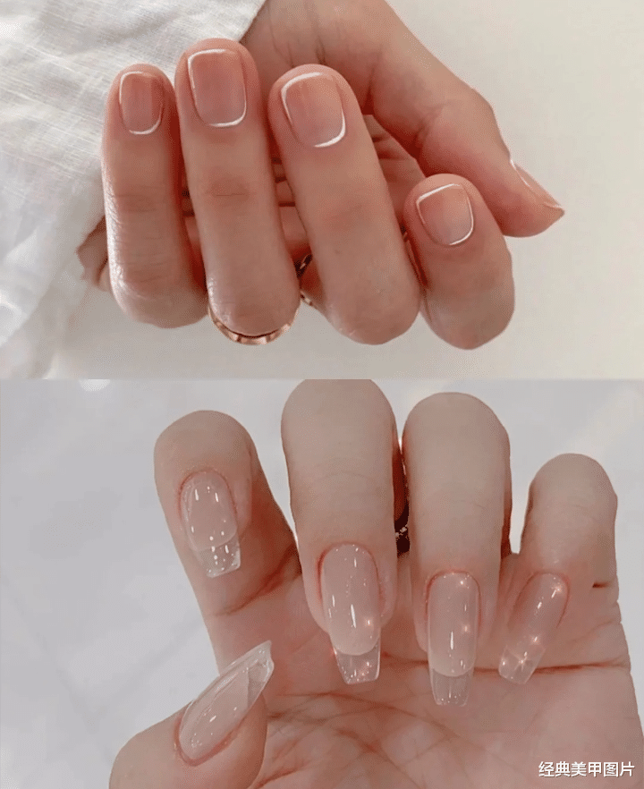 美甲|温柔浪漫的法式美甲，回家过年必被夸温柔，集美们快来选图！