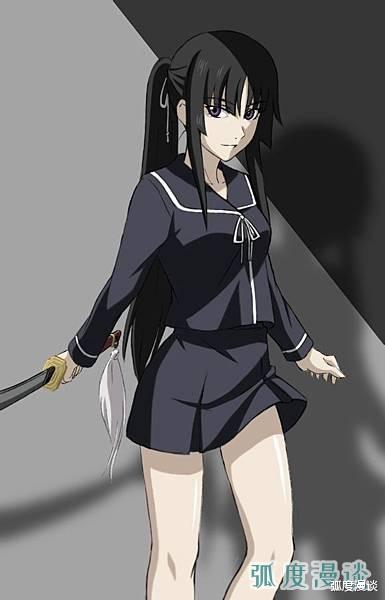 女孩|动漫人物介绍篇-御姐专门户？！-黑长直美女角色