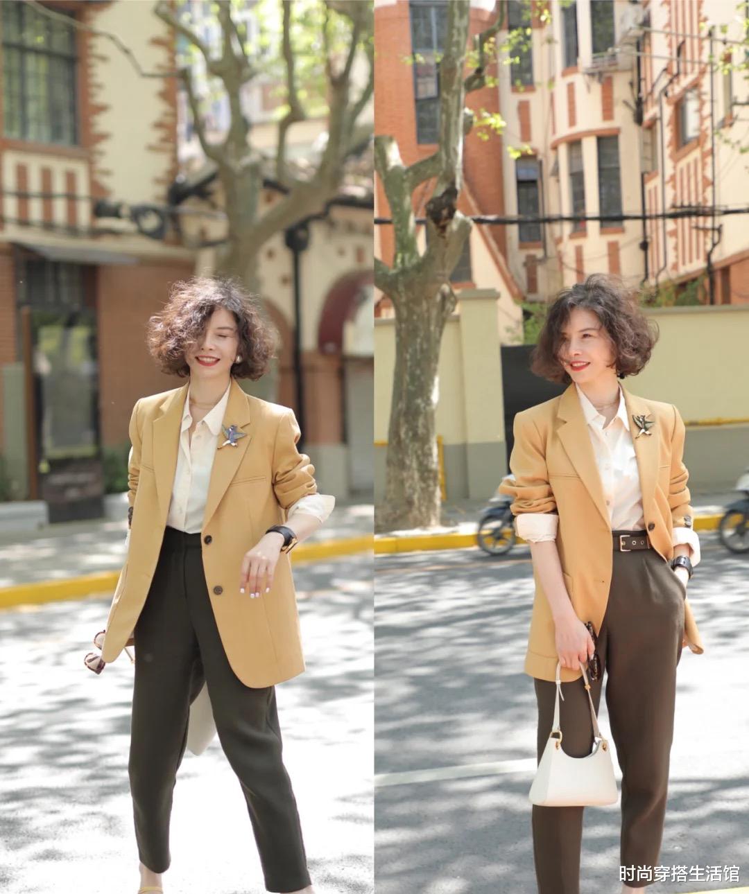 时尚穿搭生活馆|会穿的女人不显老！跟着这位50+学穿搭，普通衣服也能穿出高级感