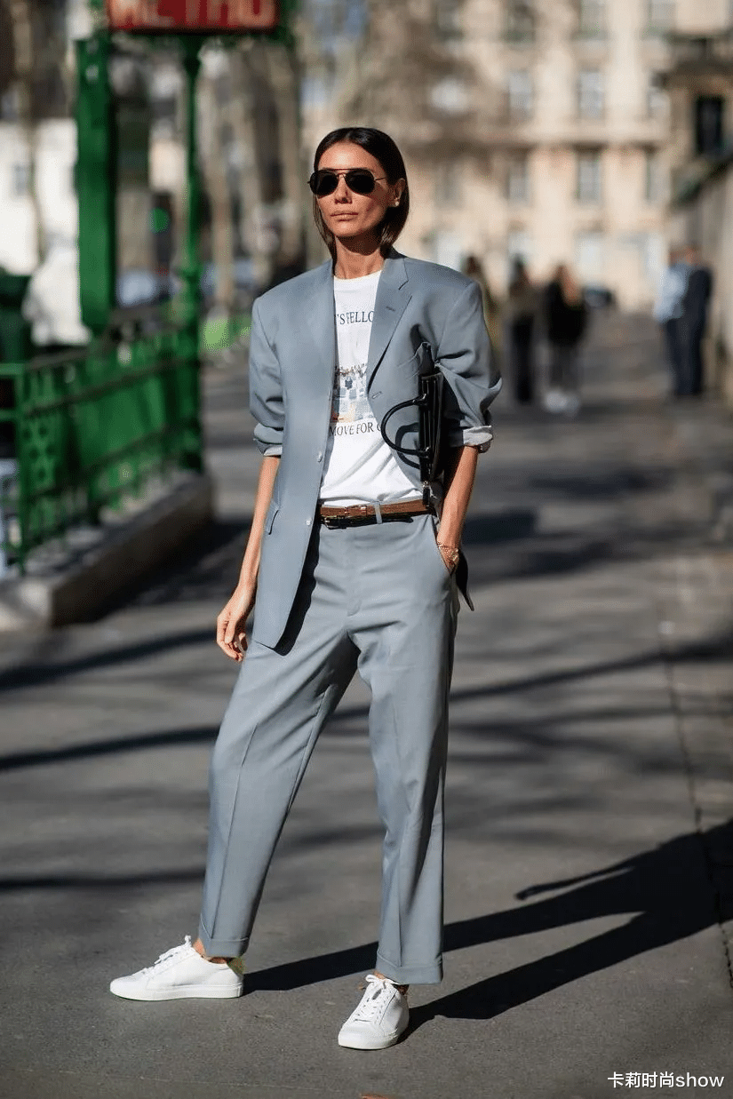 卡莉时尚show|裤装的3种搭配,时髦舒适还显高,修饰身材很轻松,照着穿显气质