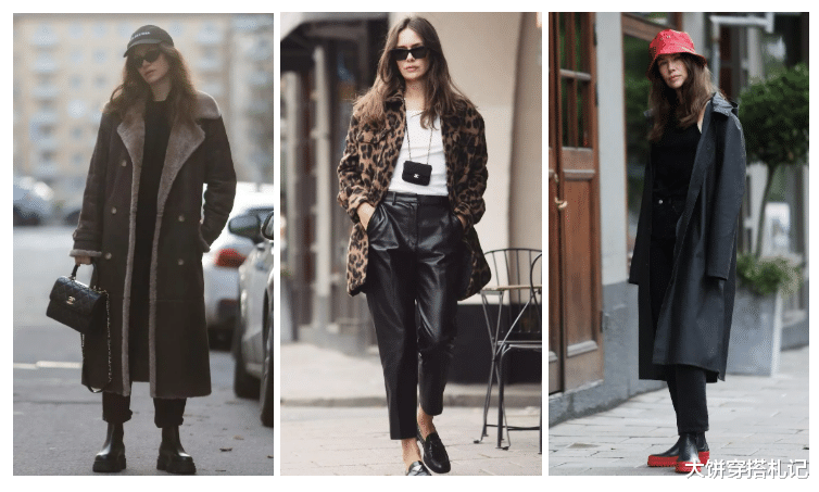 大衣|职场穿搭新思路:哪怕都是黑白灰,3招穿出大不同