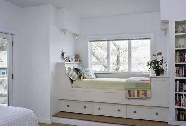 飘窗也能当床铺?来看一看你没有见过的,漂亮又实用!