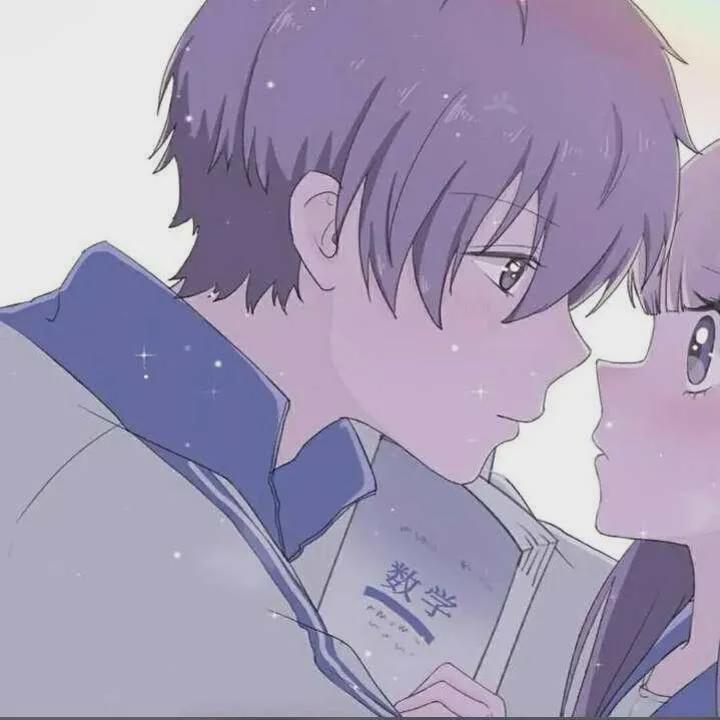 |动漫头像：太阳快要落山的时候，路灯都会接着亮起，继续温暖人心