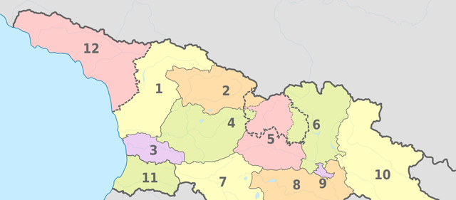 格魯吉亞行政區劃鮮為人知的一面：南奧塞梯州已被臨近四個州瓜分-圖2