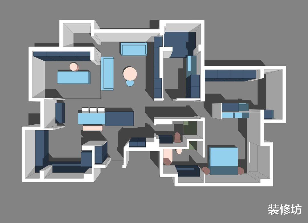 设计师|140平的现代简约风，时尚个性又很有格调，专属于新婚小夫妻的家