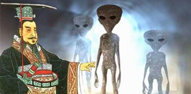 外星人 外星痕迹在我国古代出现过？秦始皇曾会见外星人，是真是假
