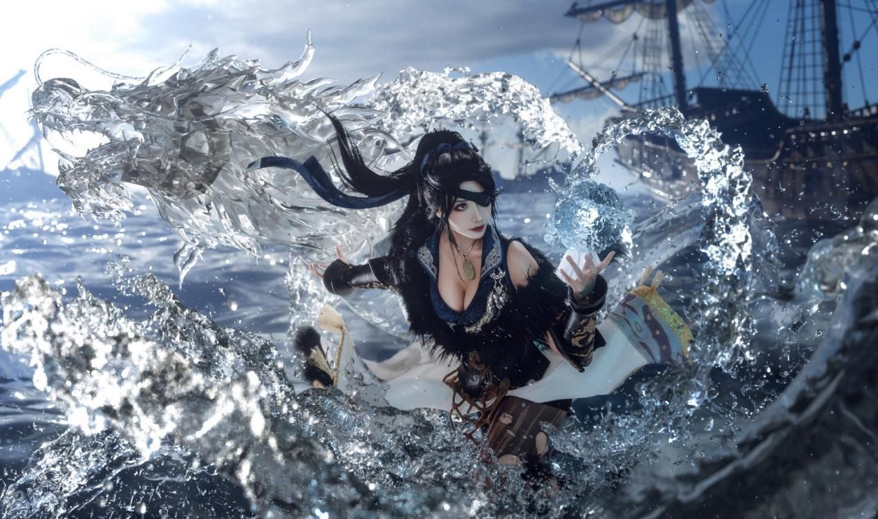 永劫无间|永劫这么下本？把全网美女COS请了遍，玩家细数：大长腿就不下50