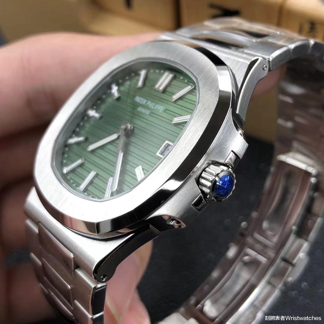 刻腕表者Wristwatches 3K厂百达翡丽鹦鹉螺绿面5711复刻表做工如何?