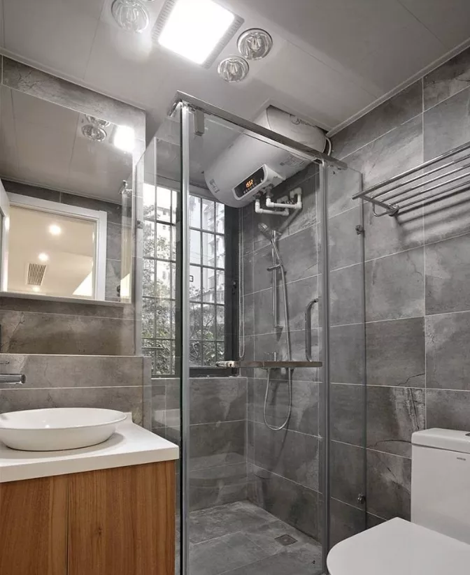 80㎡简约风新房，两居室户型，完工效果简约大方