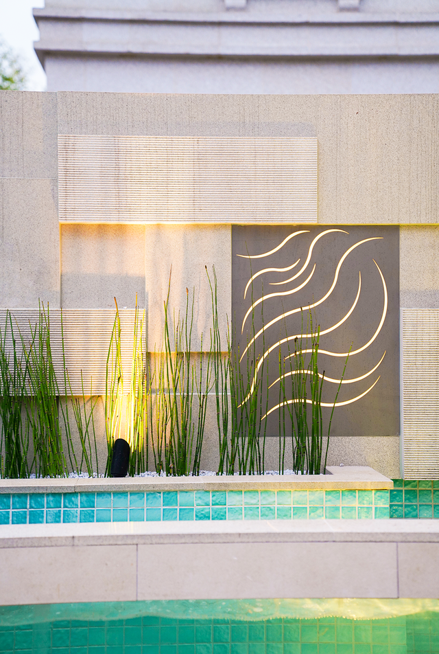 庭院设计：60㎡现代庭院花园设计，带你体验一番花园的简约之美