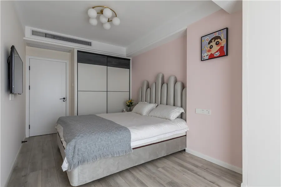 80㎡两室暗厨暗卫暗厅,打造童心之家