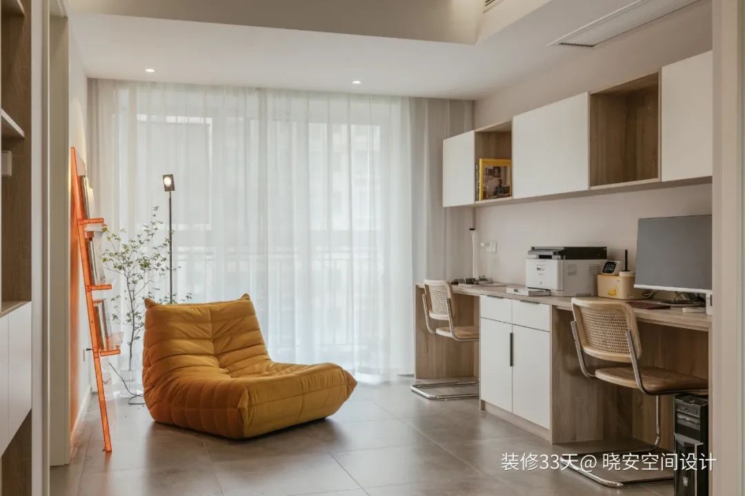 装修设计:她家客厅儿童房都不按常理出牌