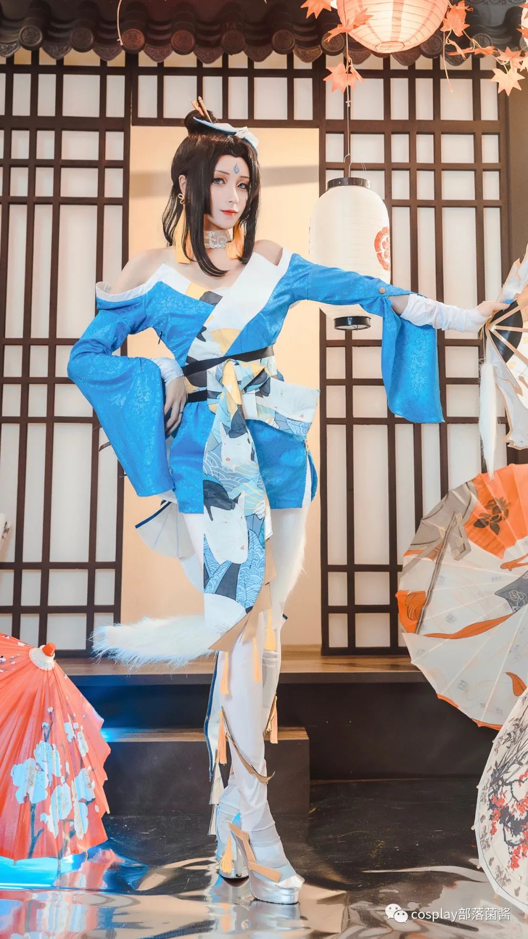 不知火舞|cos：王者荣耀不知火舞魅语cos正片@奶狮