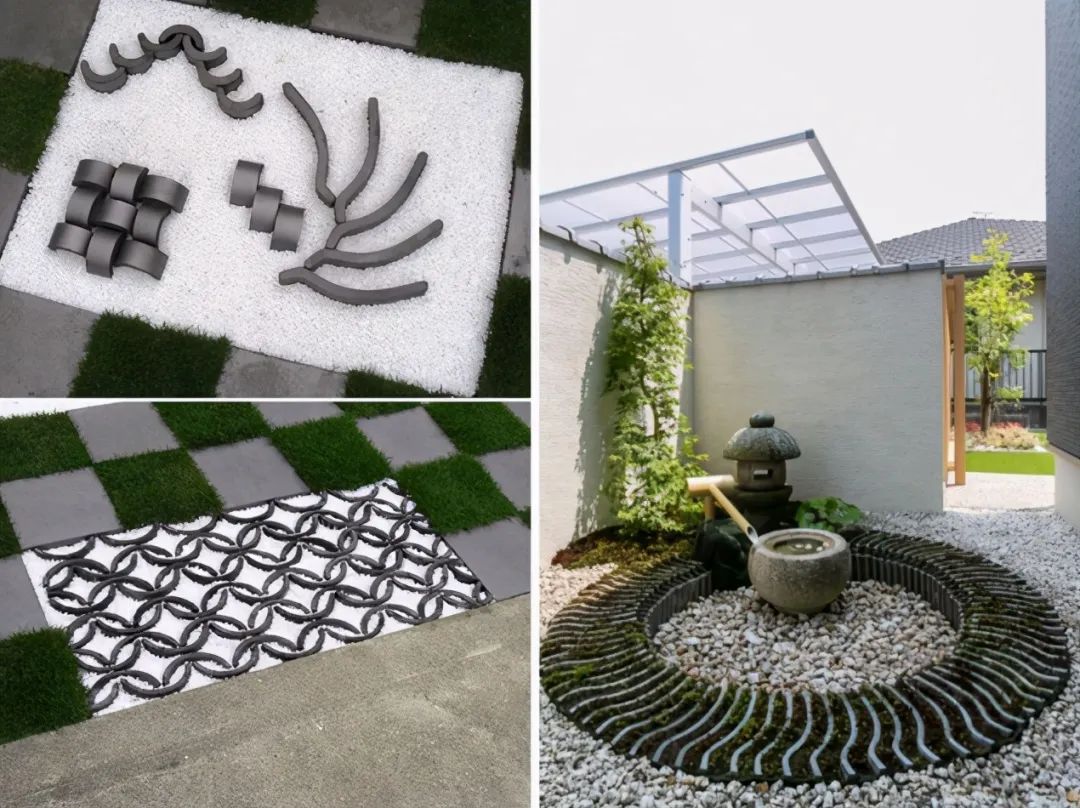 旧房拆下来的瓦别浪费了,院子这样去布局,哪怕只有1㎡也超美!