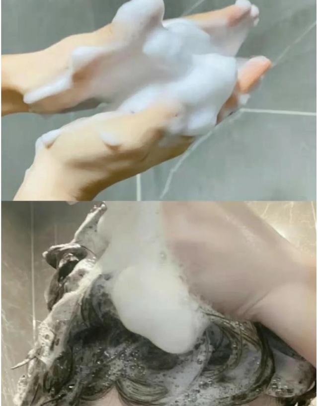 穿衣搭配 洗头的正确方式？洗发水打出泡沫再上头，吹后涂精油，中间不梳头