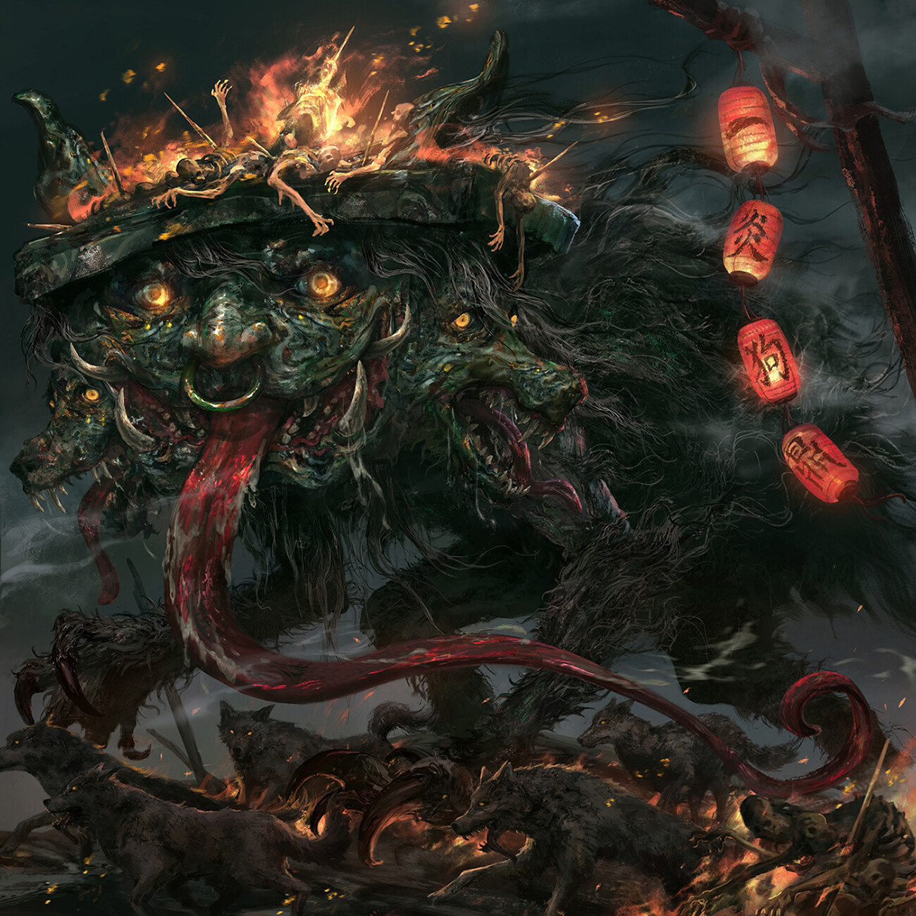 艾尔登法环|曾经为《艾尔登法环》设计怪物形象的国人艺术家逝世