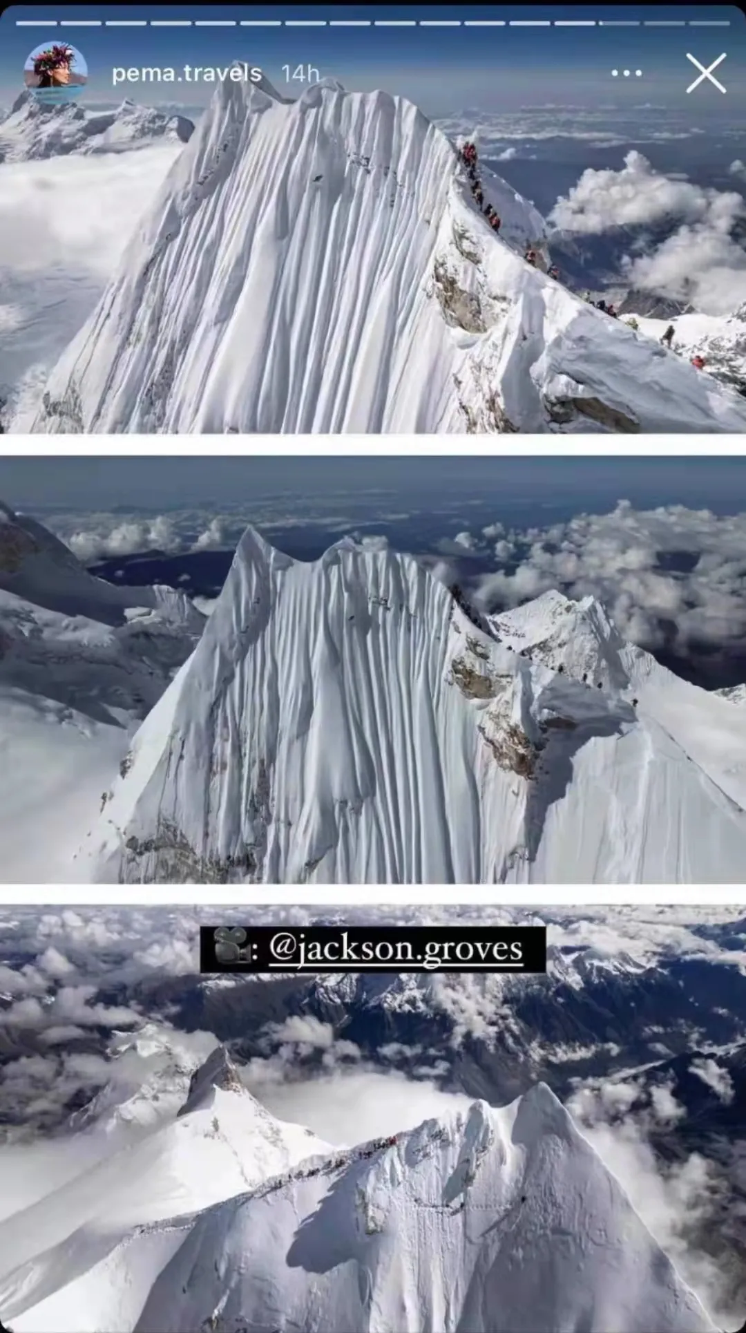 濒危物种 时隔45年，人类第二次在秋季登顶马纳斯鲁峰真顶