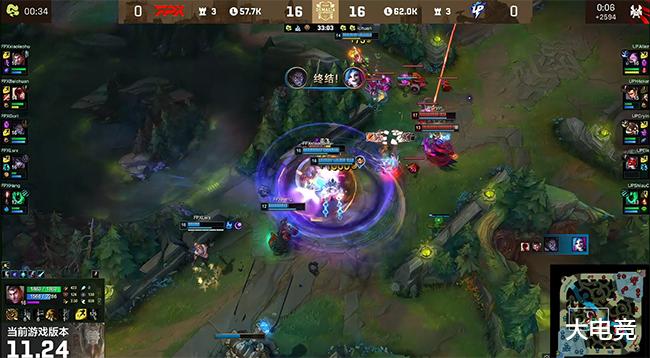fpx战队|LOL-德杯：Lwx四杀女警主宰团战，FPX 3-0淘汰UP晋级半决赛