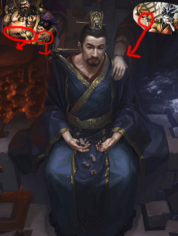 刘协|三国杀：刘协插画彩蛋多，火烧洛阳为几何？