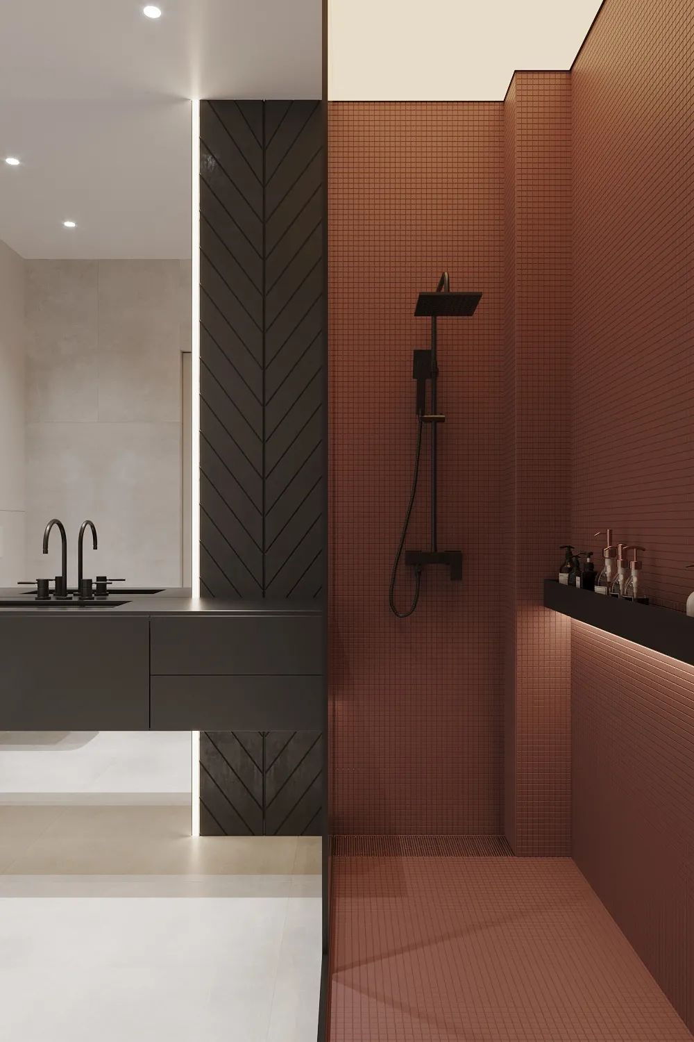 室内空间设计师：极简中性色，给人一种安静舒适的感觉！