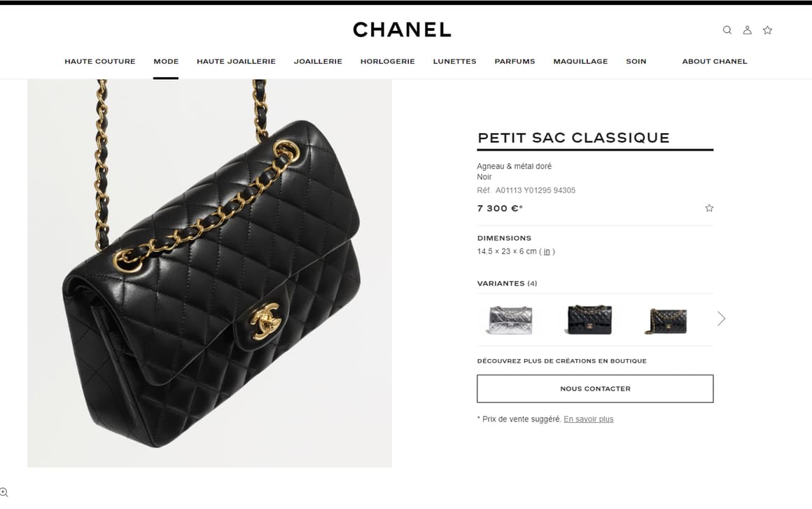 尚品控谈奢侈品 Chanel 今年第二次上调经典手袋价格