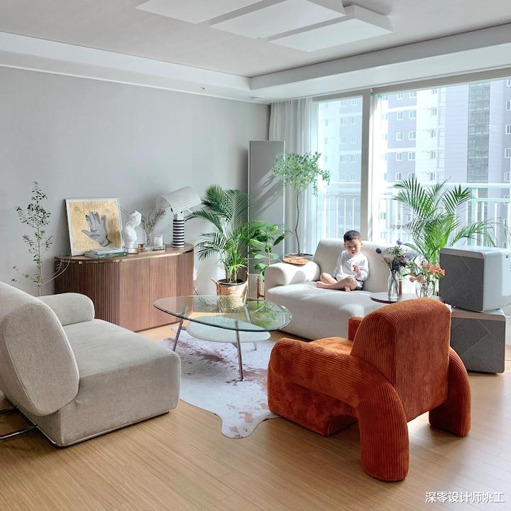 深零设计师姚工|当收纳成为一种习惯，102㎡自然而然干净整洁，即便有娃也不怕乱