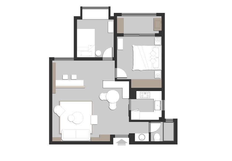 家居超人|清新简约的80平北欧小家，普通但不简陋，更适合时下的年轻人