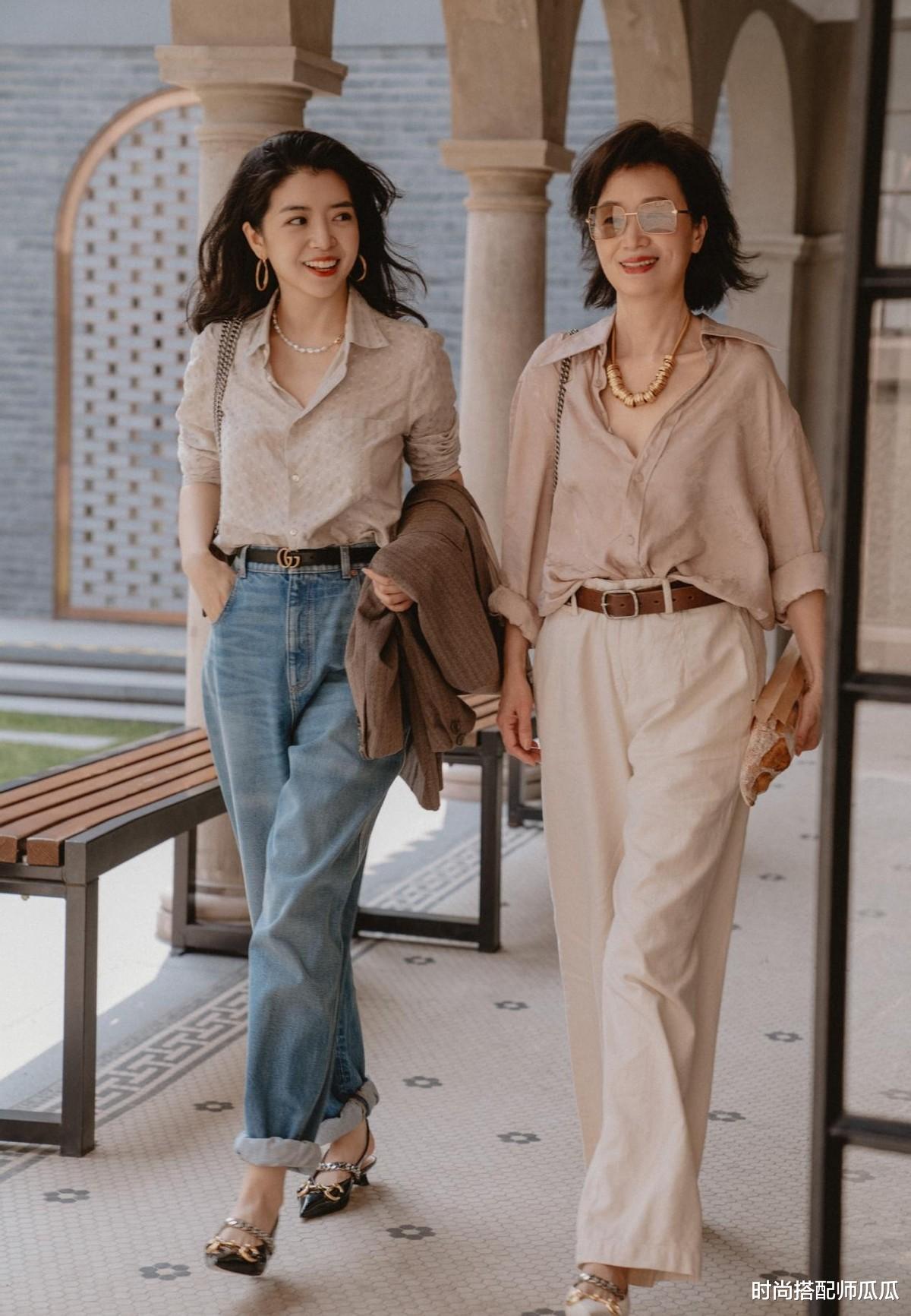 时尚搭配师瓜瓜|中年女人就服三木妈妈，穿衣得体不扮嫩，年过50依然美得优雅