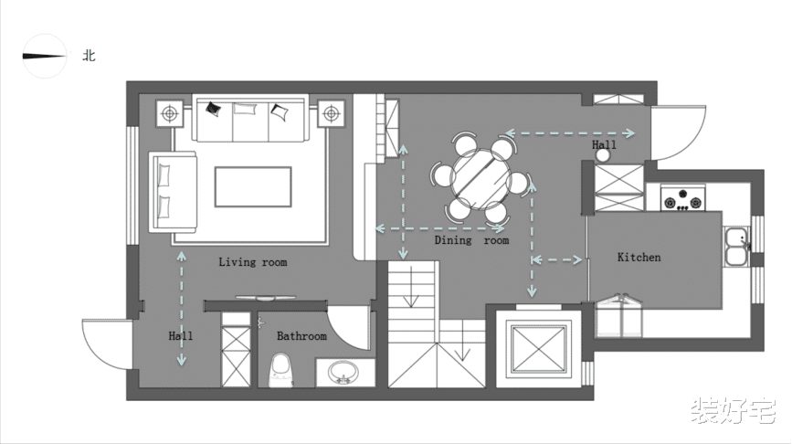 装好宅|256平的别墅装修，家具简洁款式新颖，恰到好处的精致很完美