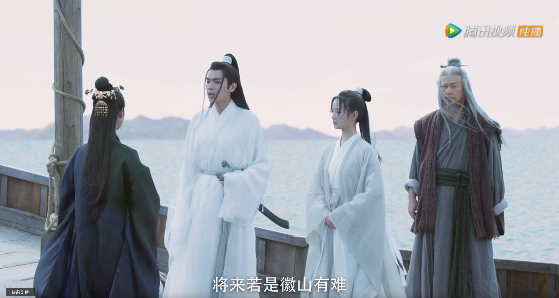龙虎祖师出山杀徐凤年,姜泥与徐凤年江上惜别,二姐竟是这般美貌惊人