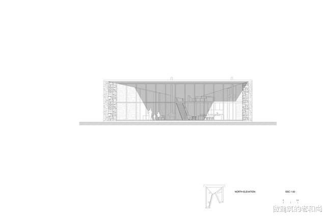 |以石为材构筑的私人住宅：将结构、空间及美学融为一体