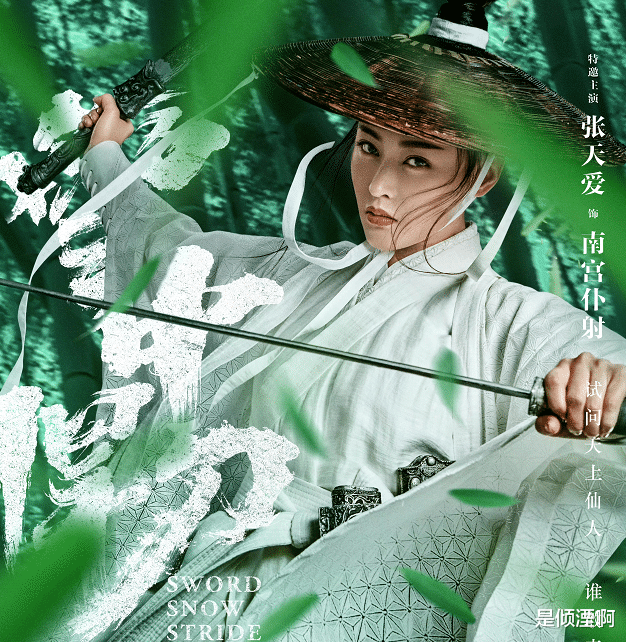 张若昀|《雪中》定档海报曝光，张若昀白衣世子很惊艳，配角颜值都很高！