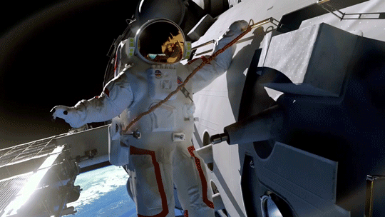 航天员 “中国脸”数字航天员，别样出圈，带你不同视角看太空