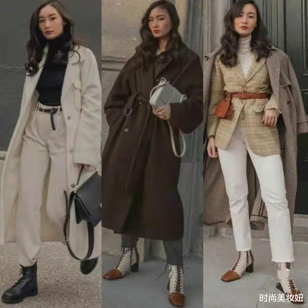 时尚美妆妞 这是我见过最实用的大衣穿搭，高级时髦还保暖，建议收藏
