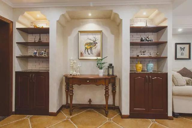 太漂亮了!140平三房美式风,邻居说多花10万,效果还不如我家!