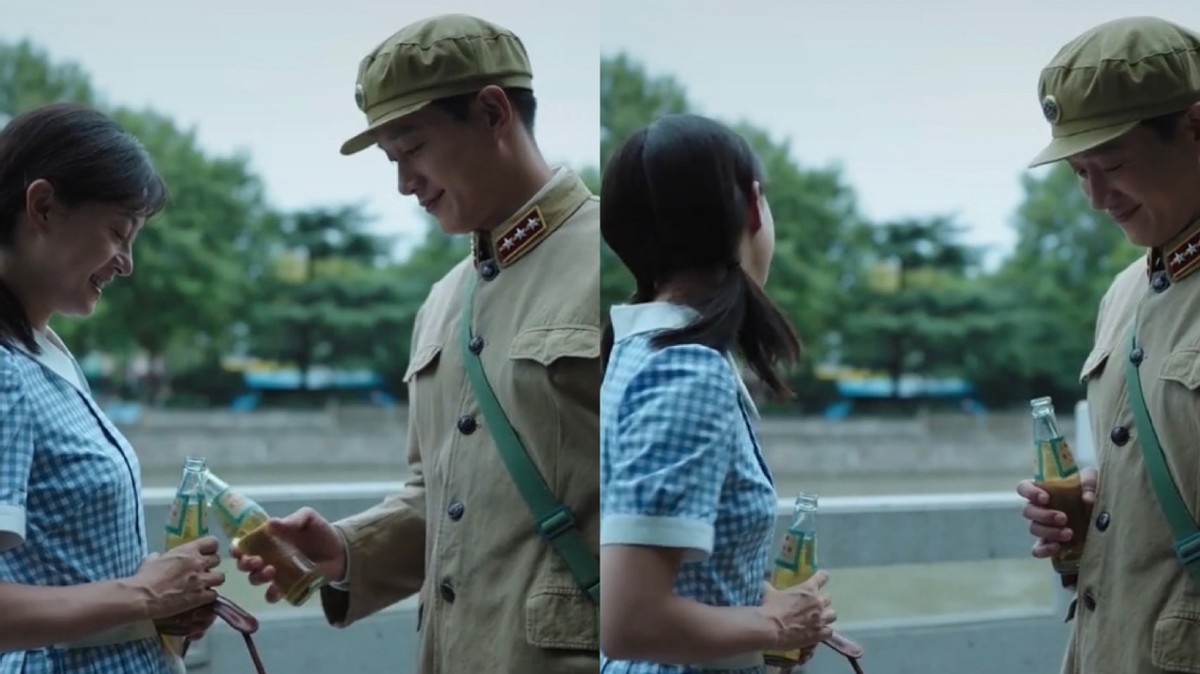 孙俪|孙俪佟大为隔18年再演夫妻！绑双马尾演少女，娇羞告白却被嘲显老