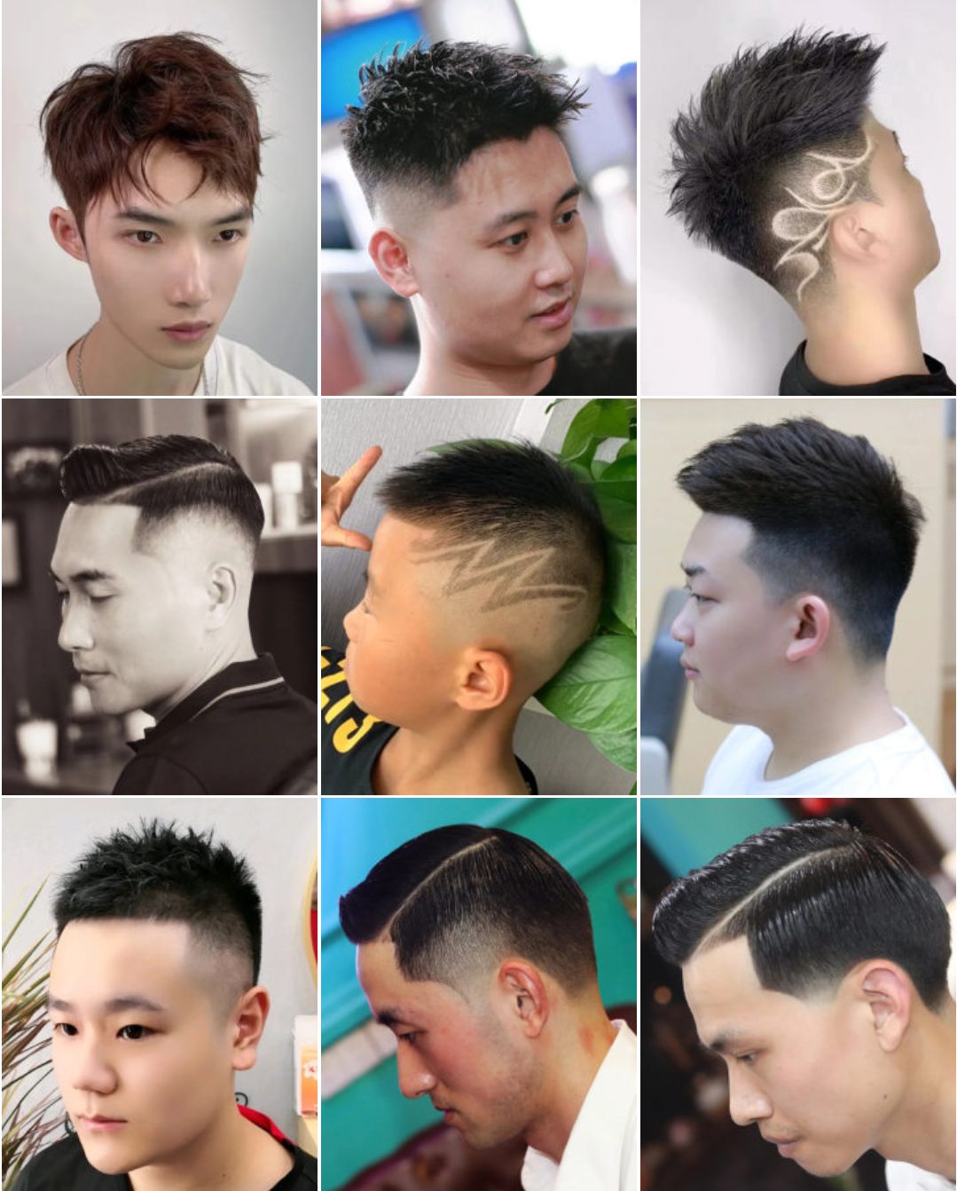 发型|男人要想帅,发型占一半,最帅100多款不容错过