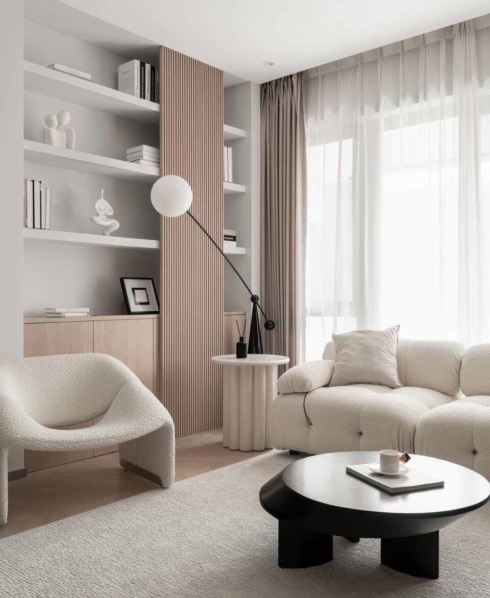 难怪原木风越来越流行,她家就算没有做造型,效果也依然很棒