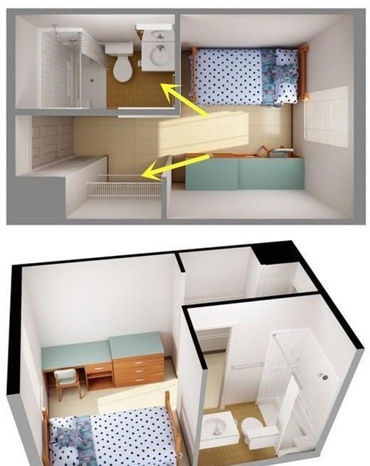 |卧室+衣帽间+卫生间，4种方案将功能区整合，实现户型的最优布局