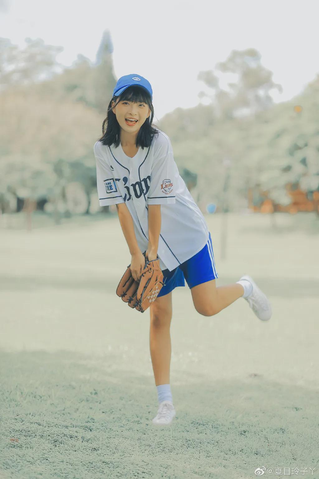 海带|少女约拍：《棒球少女》