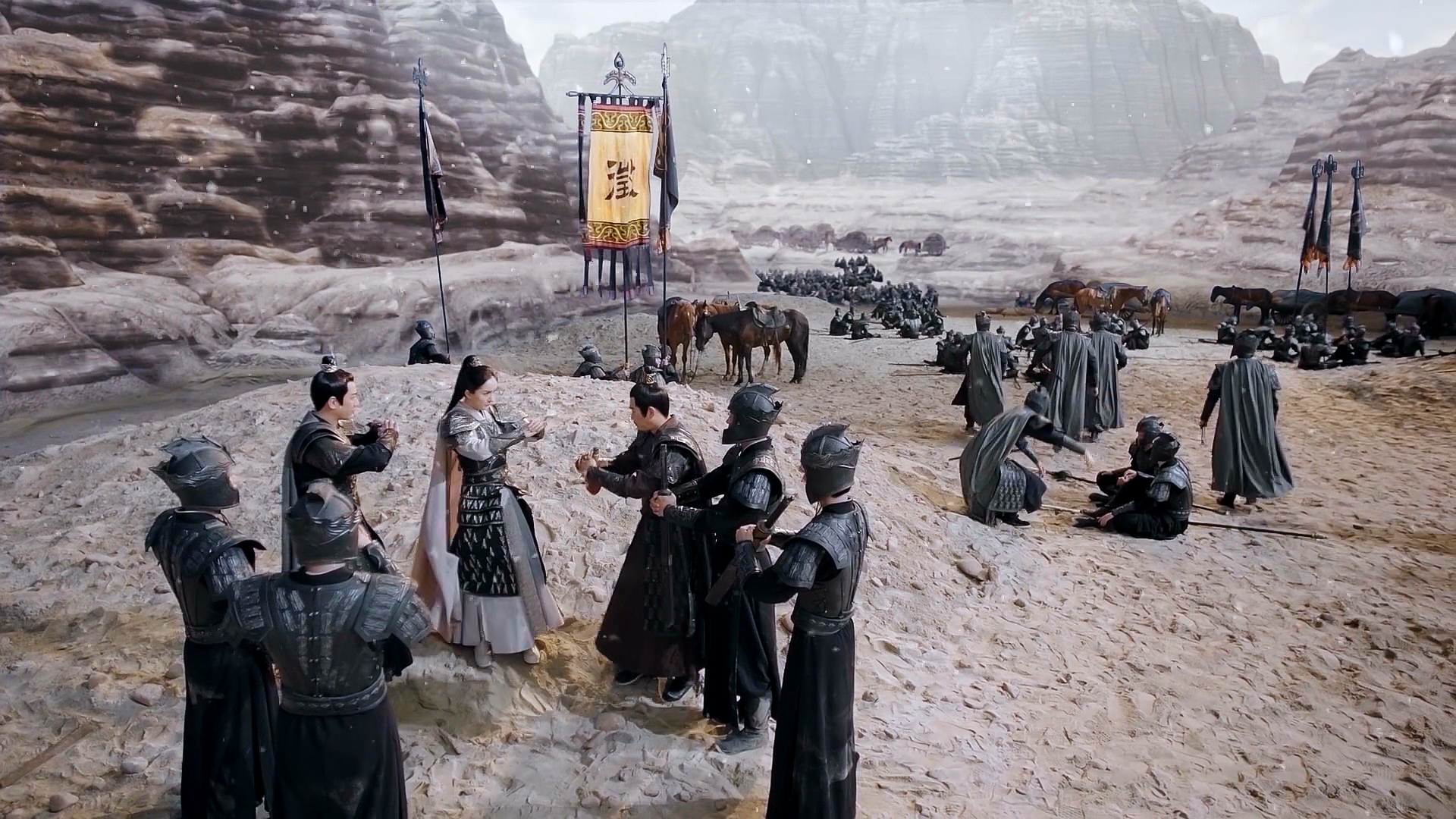 梅艳芳|《斛珠夫人》最精彩的战役：鏖战黄泉关，杨幂立马射箭成经典