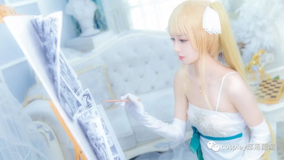 路人女主的养成方法|cos：路人女主礼服英梨梨@果冻君
