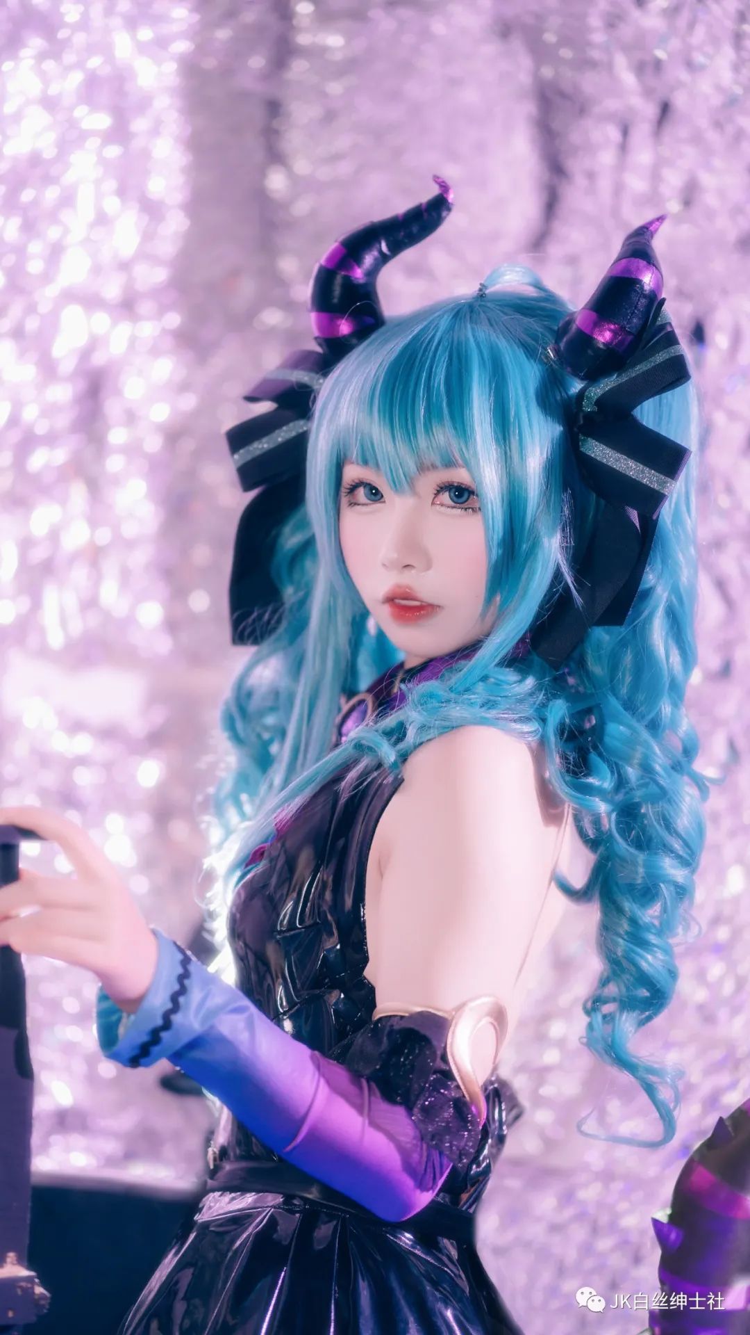 初音未来|cos：初音未来miku小恶魔cos正片@雪糕有点咸