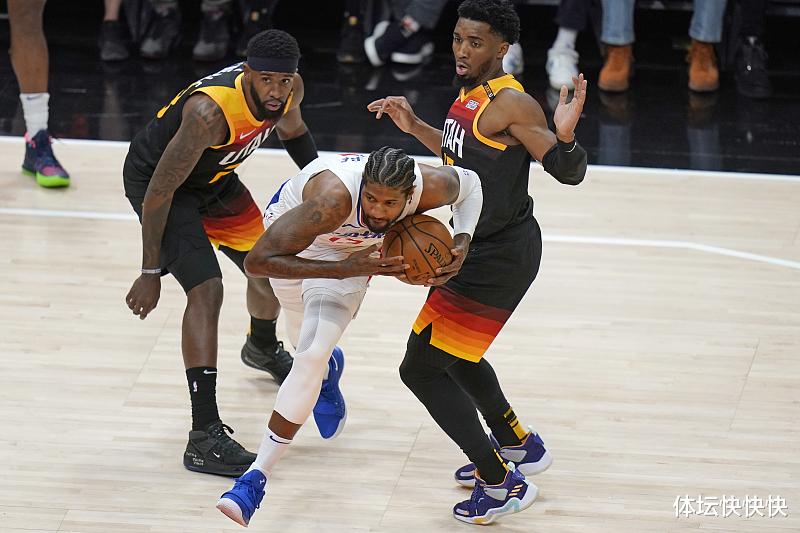 爵士隊|懵了！盧指導最后時刻不叫暫停！喬治、萊昂納德最后一投連續(xù)甩鍋！