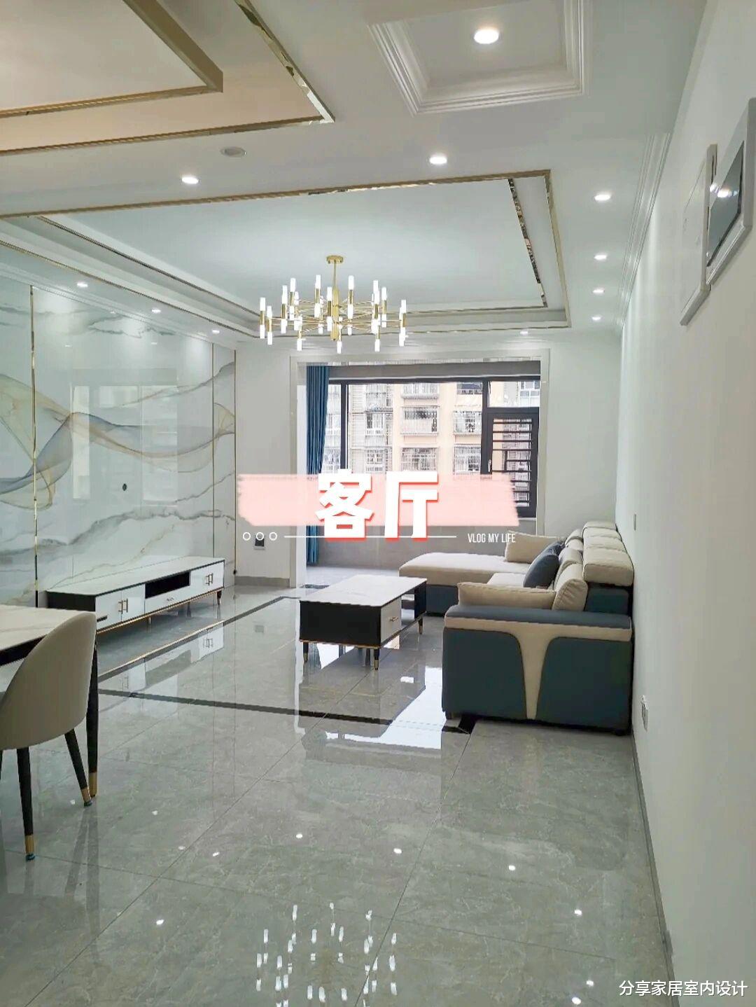 榻榻米|套内76平新房,自己设计,装修现代简约风格,下个月入住了很期待