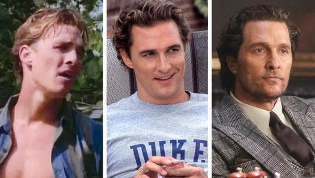 明星|好莱坞电影明星在他们的处子秀、巅峰期和最近一部电影中的样子