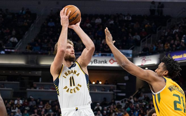 步行者隊(duì)|單場(chǎng)22投18中，狂轟42分6板！打成這樣的領(lǐng)袖，你們卻想著送走他