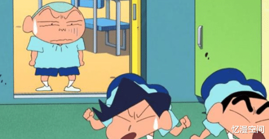 蜡笔小新|《蜡笔小新》温馨名场面，新之助抗下所有伤害