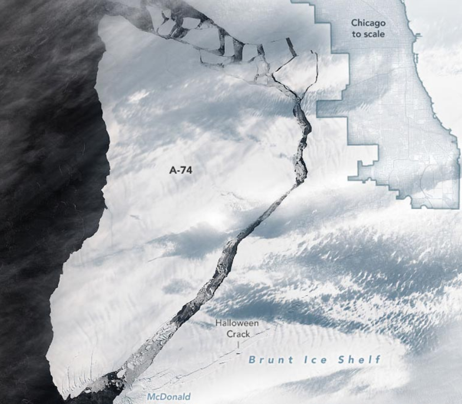 南极 南极冰架崩塌后，曾打开与世隔绝的“外星世界”？科考船奉命前往